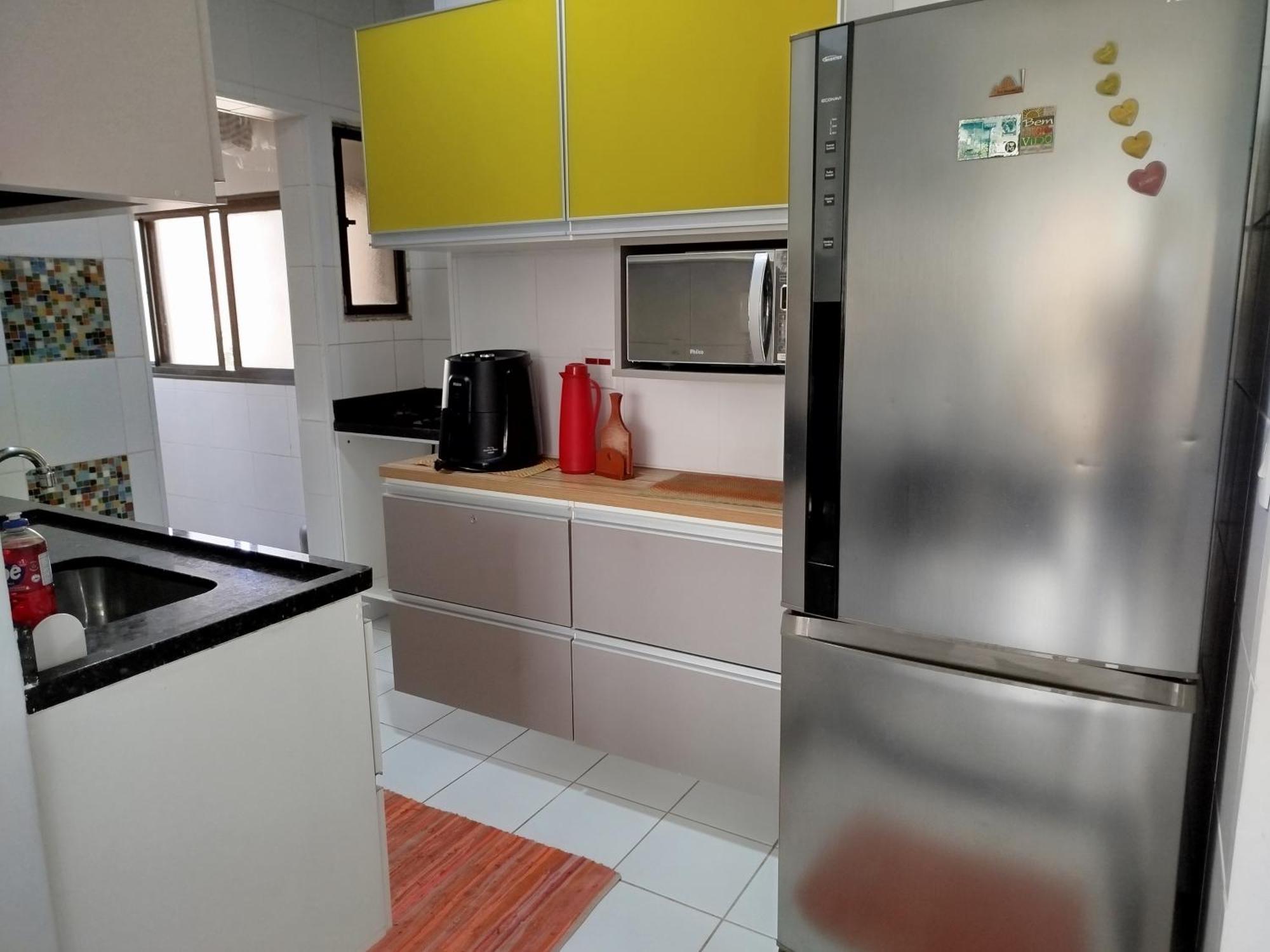 Apartamento Impecavel Na Enseada 과루자 외부 사진